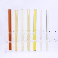 New style low fiber price hot sale diameter 4mm colored borosilicate glass colored rod wholesales